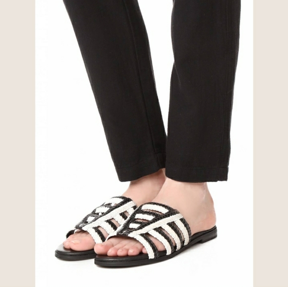 Yosi Samra 'Molly' Braided Slides - Picture 2 of 7